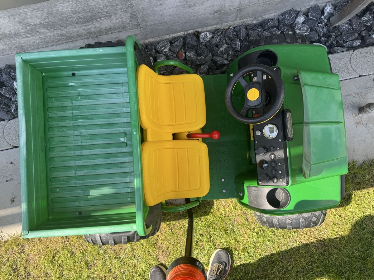 John Deere Veicoli per bambini: John Deere Kindertraktor elektrisch umgebau – Usato da Trachslau venduto da Hedkandi__ 3