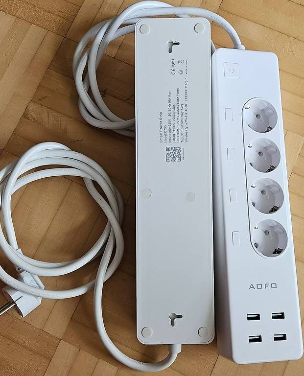 Stromzufuhr: Smart 4-fach Verteiler mit USB – Gebraucht aus Rudolfstetten von sho_6z79