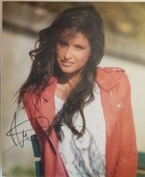 Malika Ménard Miss France Autogramm signiert Foto 20x30cm