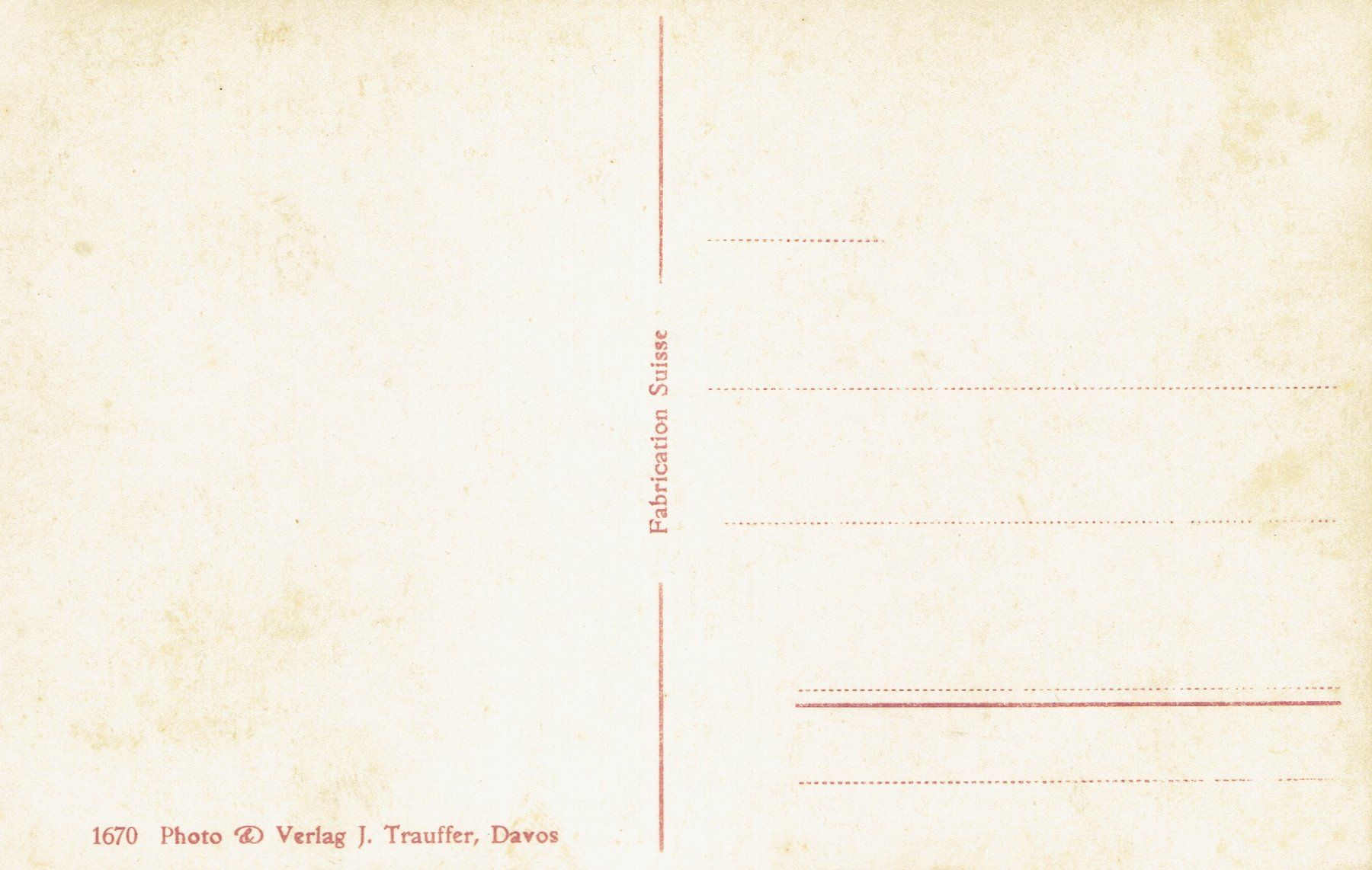 Ansichtskarten: Bergün GR, um 1930 – Gebraucht aus Otelfingen von Schmitte9 1