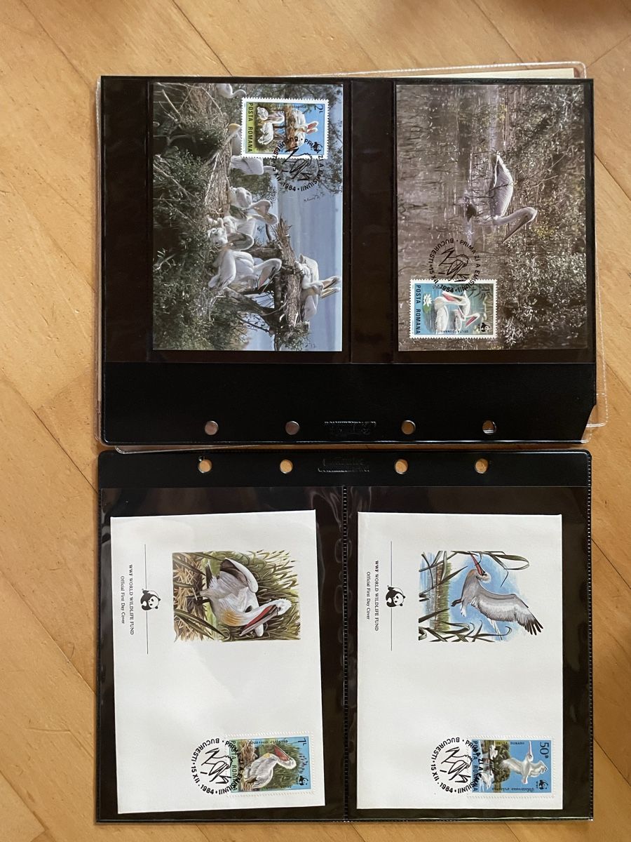 Tous les timbres: WWF Set "Der Krauskopfpelikan" – D'occasion à Altdorf UR par mic_z8bj 4