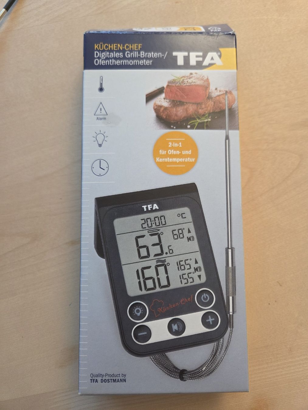 Elettrodomestici da cucina: Digitales Bratenthermometer TFA – Nuovo (secondo la descrizione) da Hausen am Albis venduto da Cxxe 4