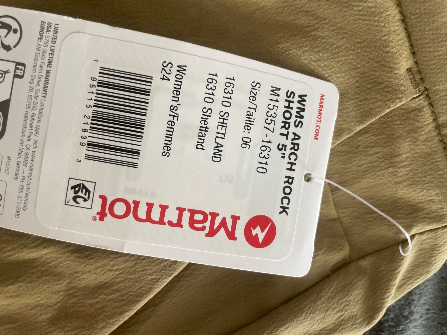 Marmot Pantaloni: Marmot Sporthose Wanderhose – Nuovo (secondo la descrizione) da Flüelen venduto da AU10 3
