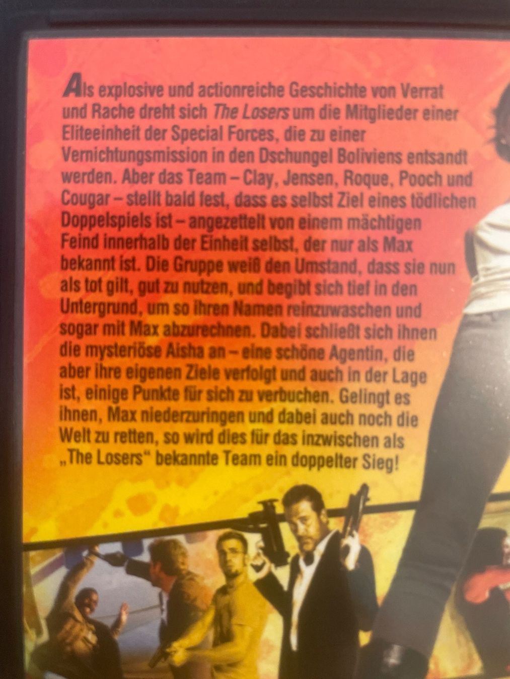 Alle DVDs: The losers, Verrat im Dschungel Boliviens – Gebraucht aus Winterthur von machmaschine 2