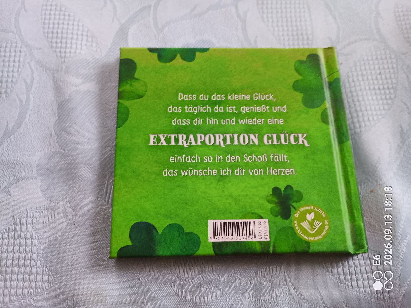 Libri: Büchlein über das GLÜCK – Nuovo (secondo la descrizione) da Zürich venduto da Mitzi6 1