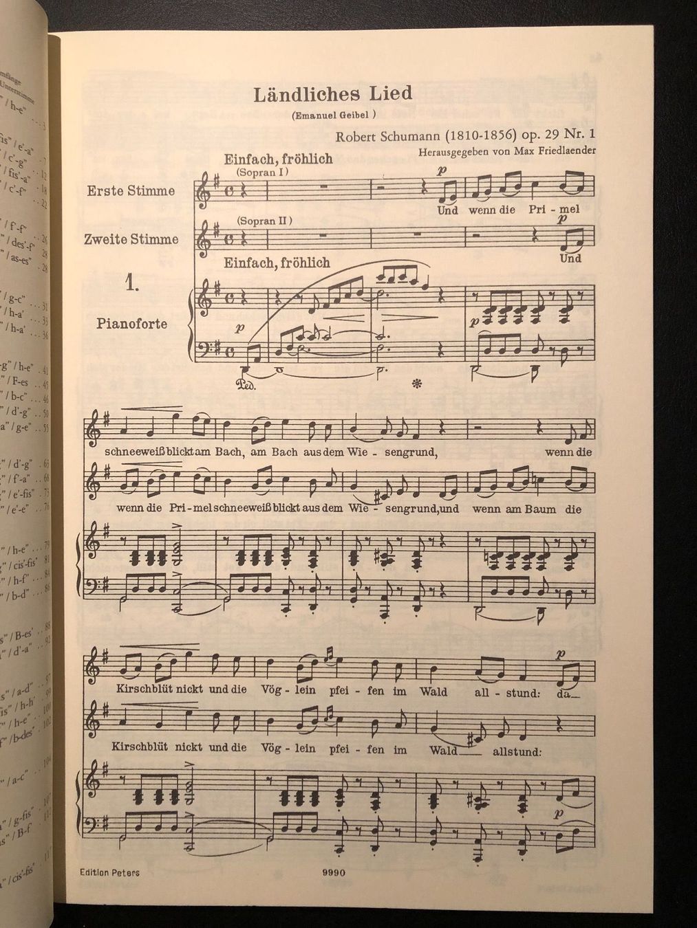 Libri: Schumann Duette – Usato da Bottmingen venduto da Botbas 3