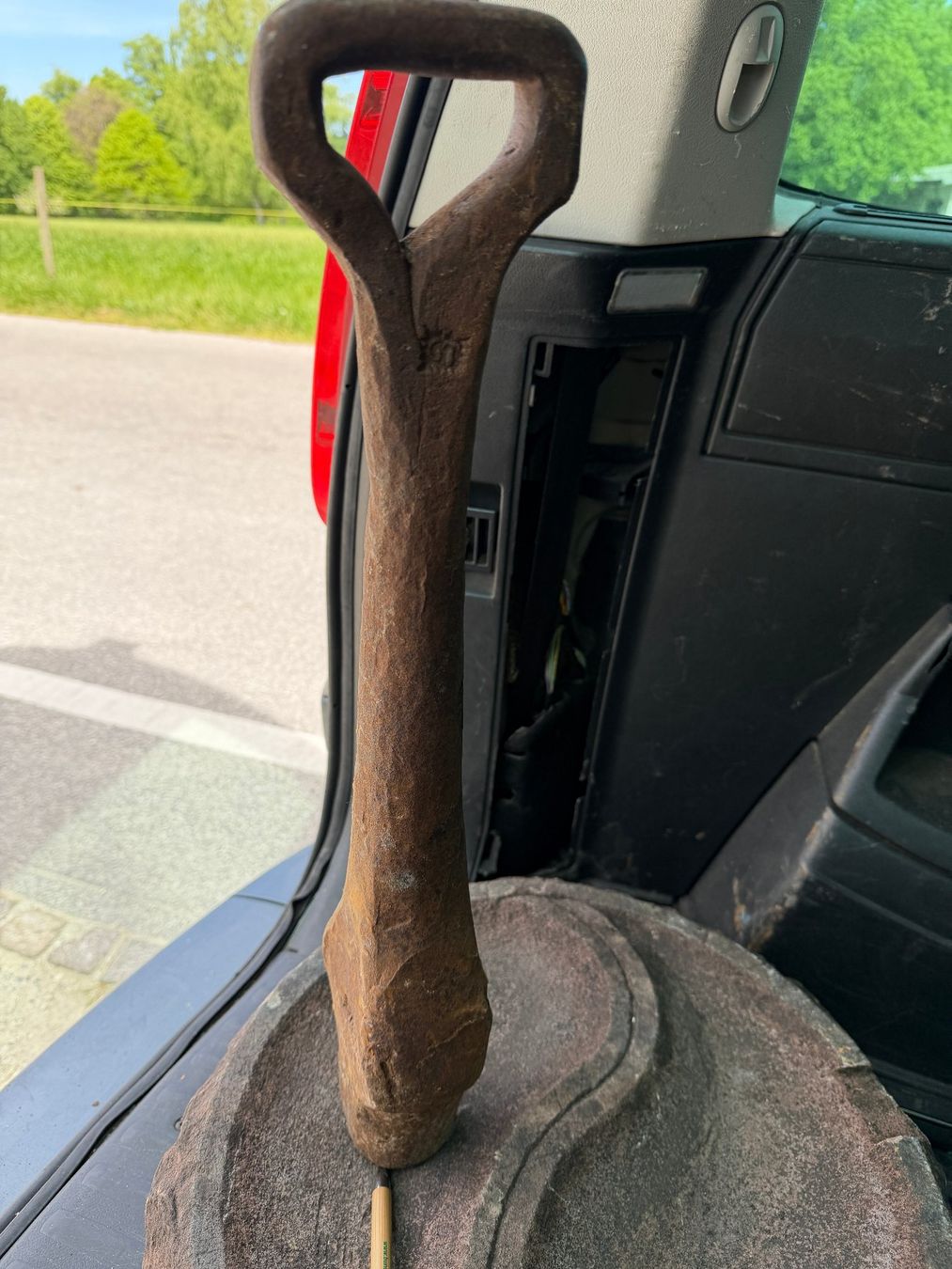 Campanacci mucche: Klöppel einer grossen Glocke. mit zwei Punzen – Usato da Zofingen venduto da Schekke 5