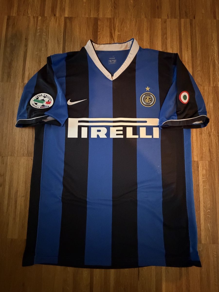 Nike Canottiere & Pantaloni: Original Ibrahimovic Inter Milan 2006/07 Trikot M – Usato da Burgdorf venduto da Shirtsy 1