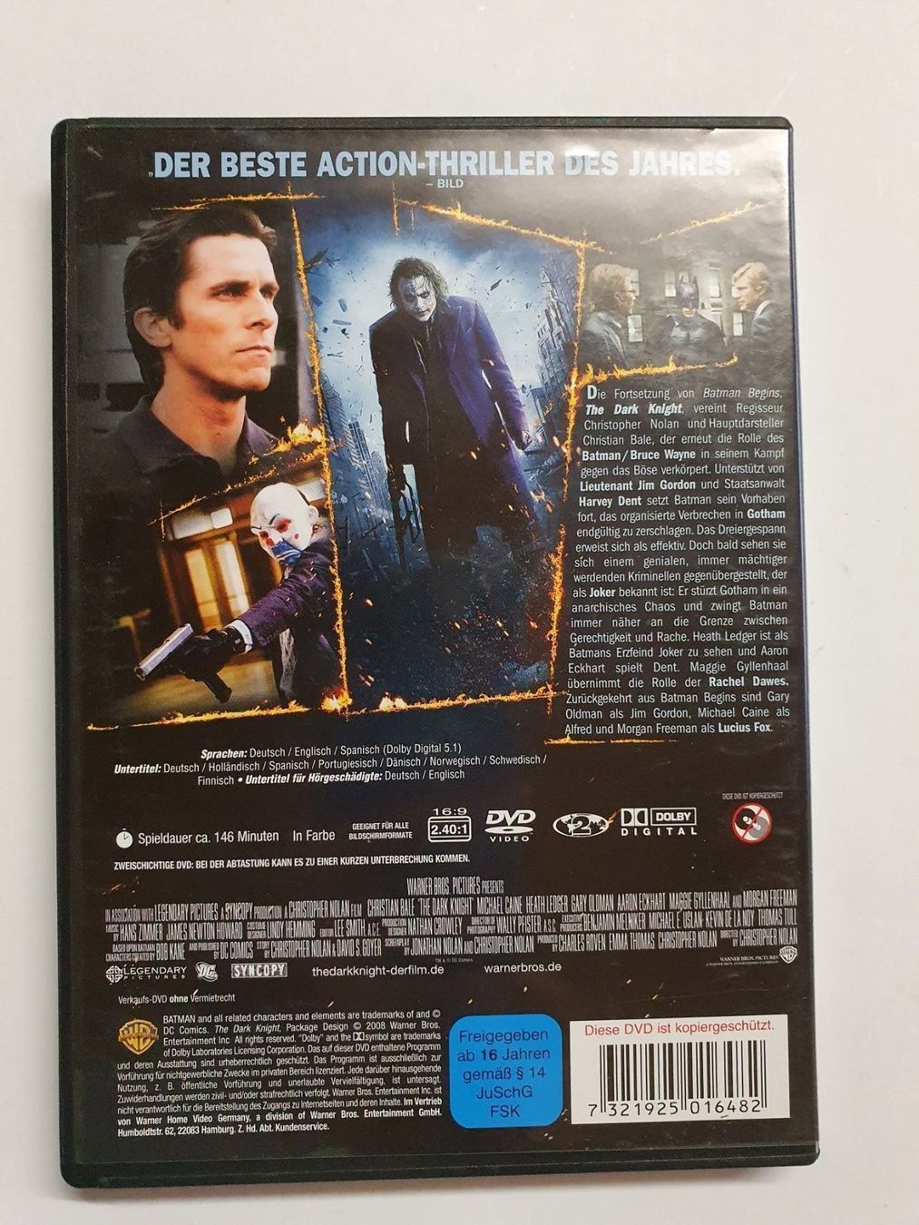 Tutti i DVDs: Batman the Dark Knight DVD – Usato da Oberdorf BL venduto da BaldenEagle 1