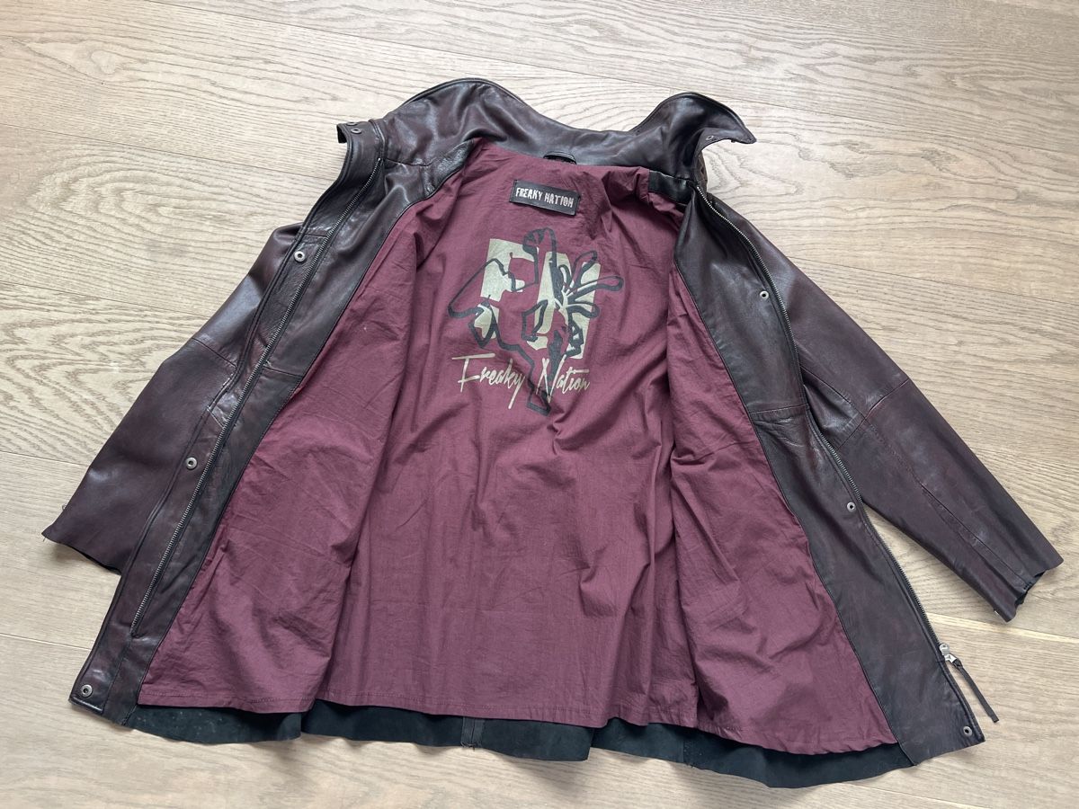 Cappotti: Freaky Nation Ledermantel Gr.XL – Usato da Visp venduto da bluenero 5
