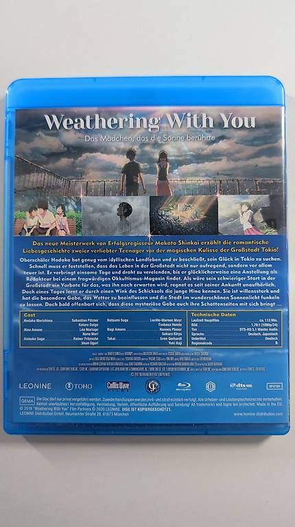 Alle DVDs: WEATHERING WITH YOU – Gebraucht aus Oberweningen von josh_alenfants 1