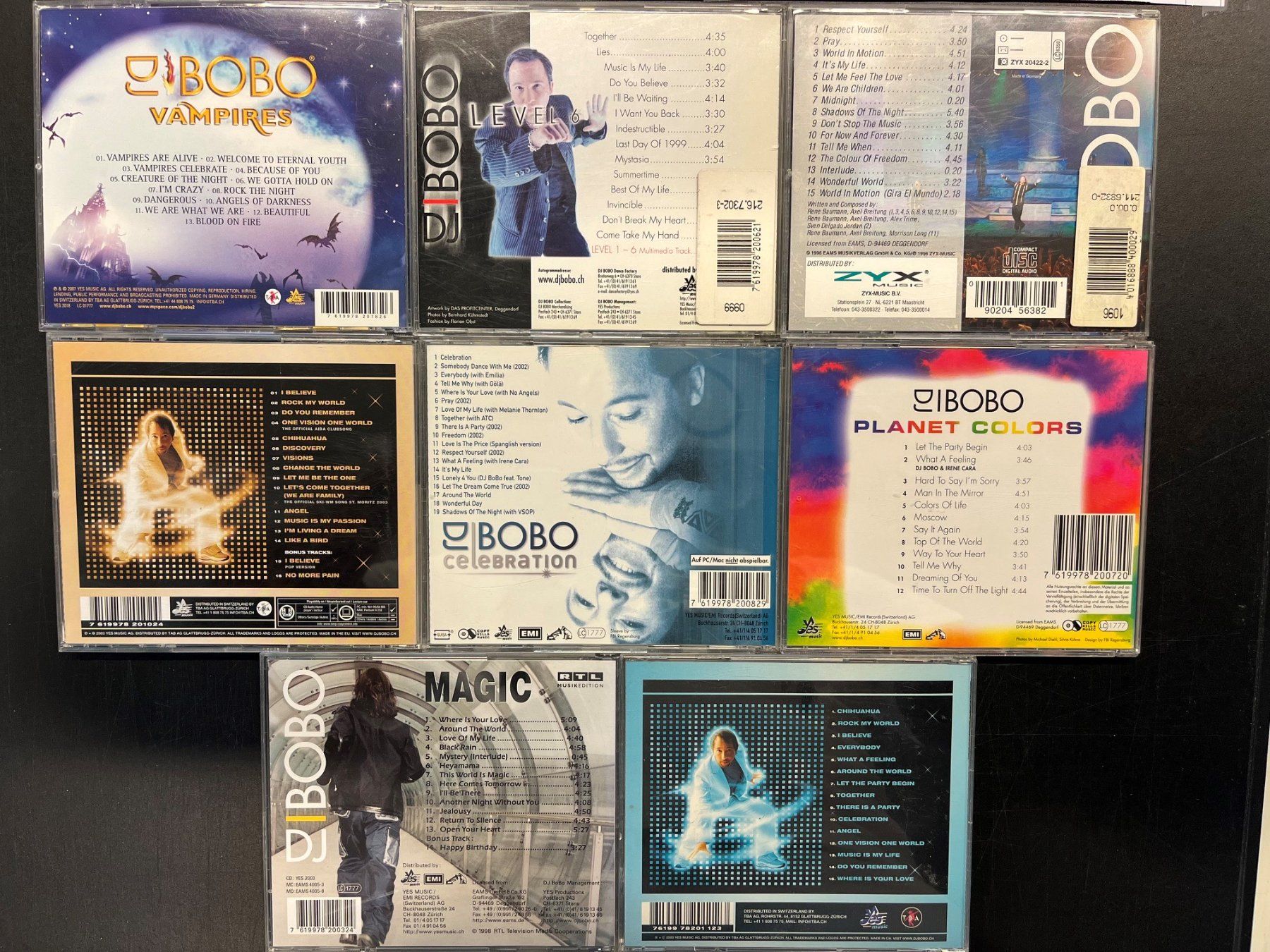 CD: CD Sammlung DJ Bobo 12 Stück – Usato da Basel venduto da andipfandi 2