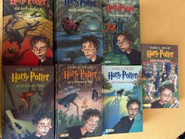 7 Harry Potter-Bücher gebunden - 2. Wahl