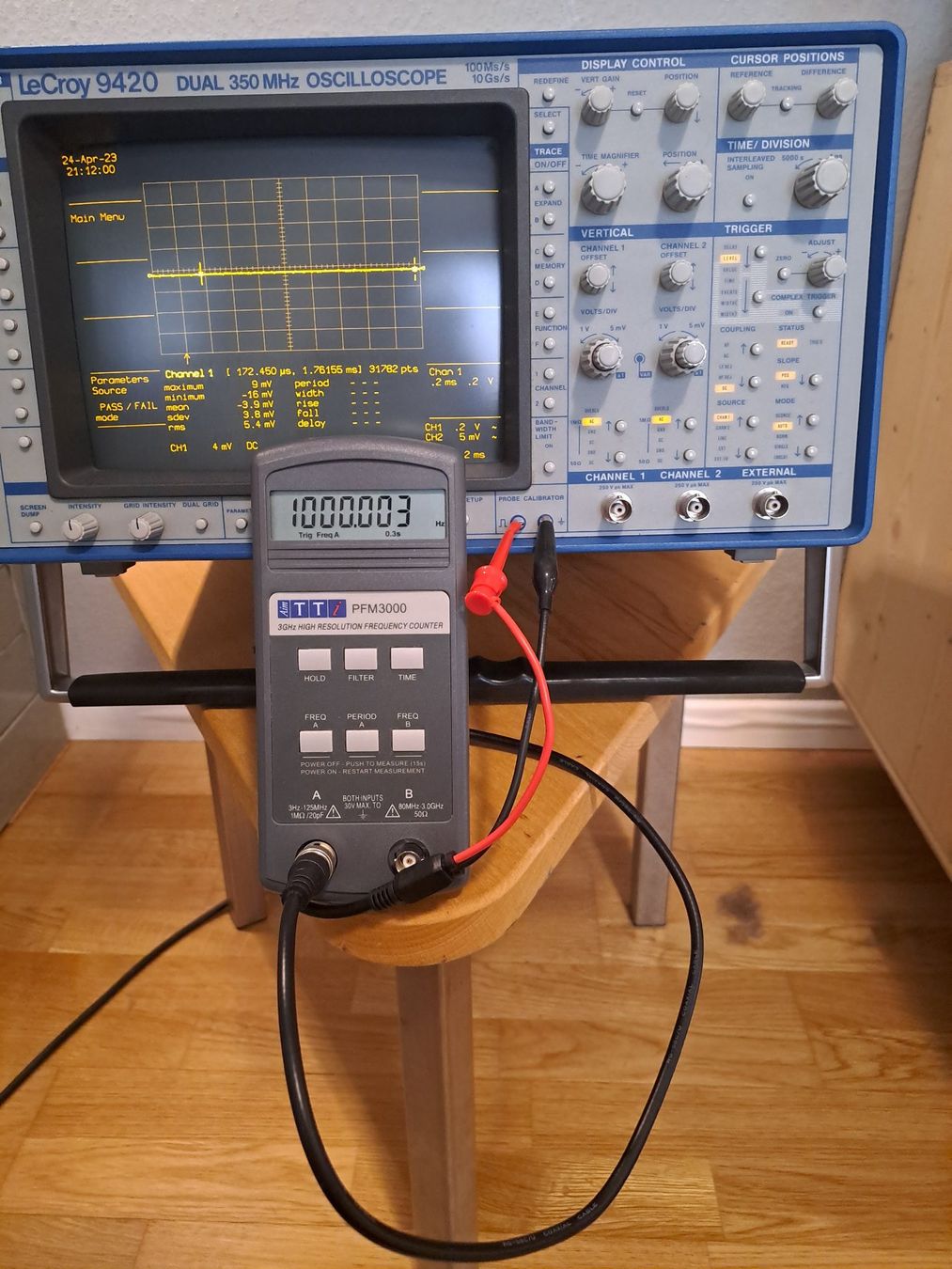Messen: LeCroy 9420 Dual 350MHz Oscilloscope – Gebraucht aus Rieden AG von  5