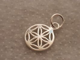 Mandala Anhaenger Sterling Silber 925