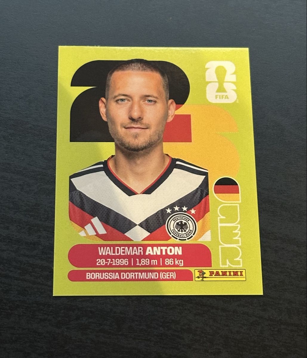 Panini Carte collezionabili: PANINI WM 2026 / ANTON GER 7 – Nuovo (secondo la descrizione) da Unterstammheim venduto da Robin059