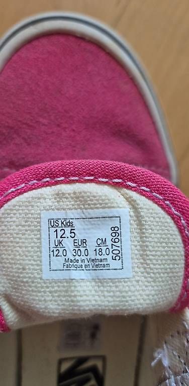 Scarpe per ragazze: Vans Sneaker Pink Gr. 30 – Usato da Frauenfeld venduto da filipak 3