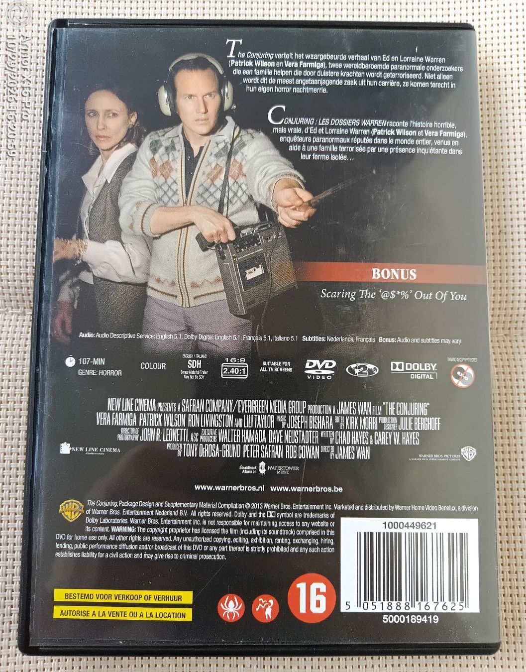 Tutti i DVDs: The Conjuring – Usato da Alchenflüh venduto da roh_6xk8 1