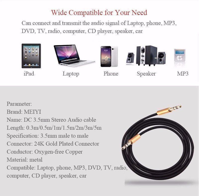 Cavi: Aux 3.5 Kabel auf Stecker Audio 2 M – Nuovo e nell'imballaggio originale da Unterägeri venduto da RmOnline 8