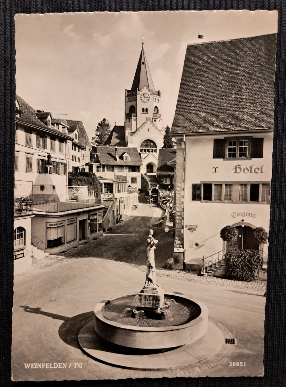 Ansichtskarten: WEINFELDEN 1964 – Gebraucht aus Ponto Valentino von giorgia06