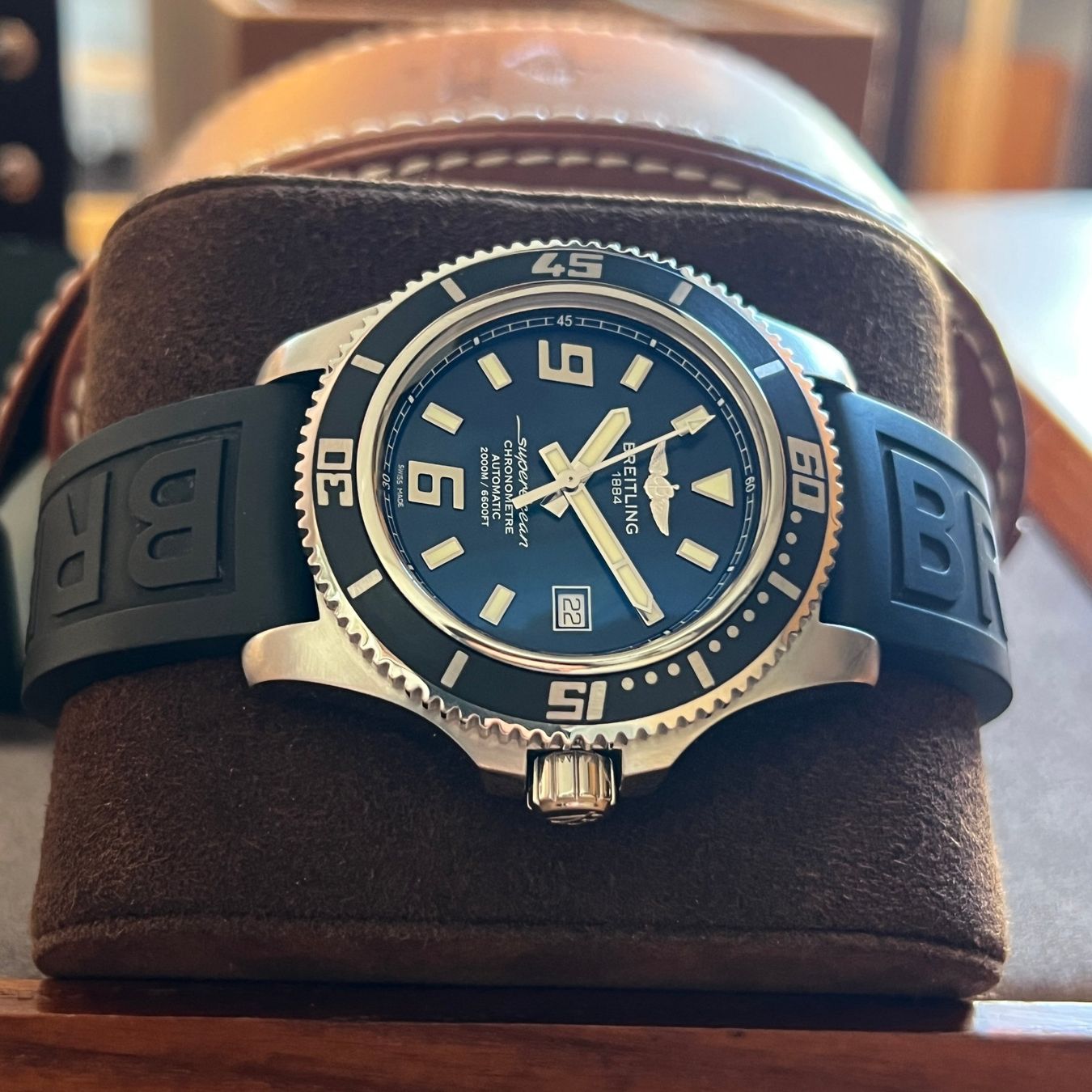 Breitling Orologi: FLASH SALE Breitling Superocean 44 Full Set A1739102/BA77 – Usato da Carouge GE venduto da Watchaser 6