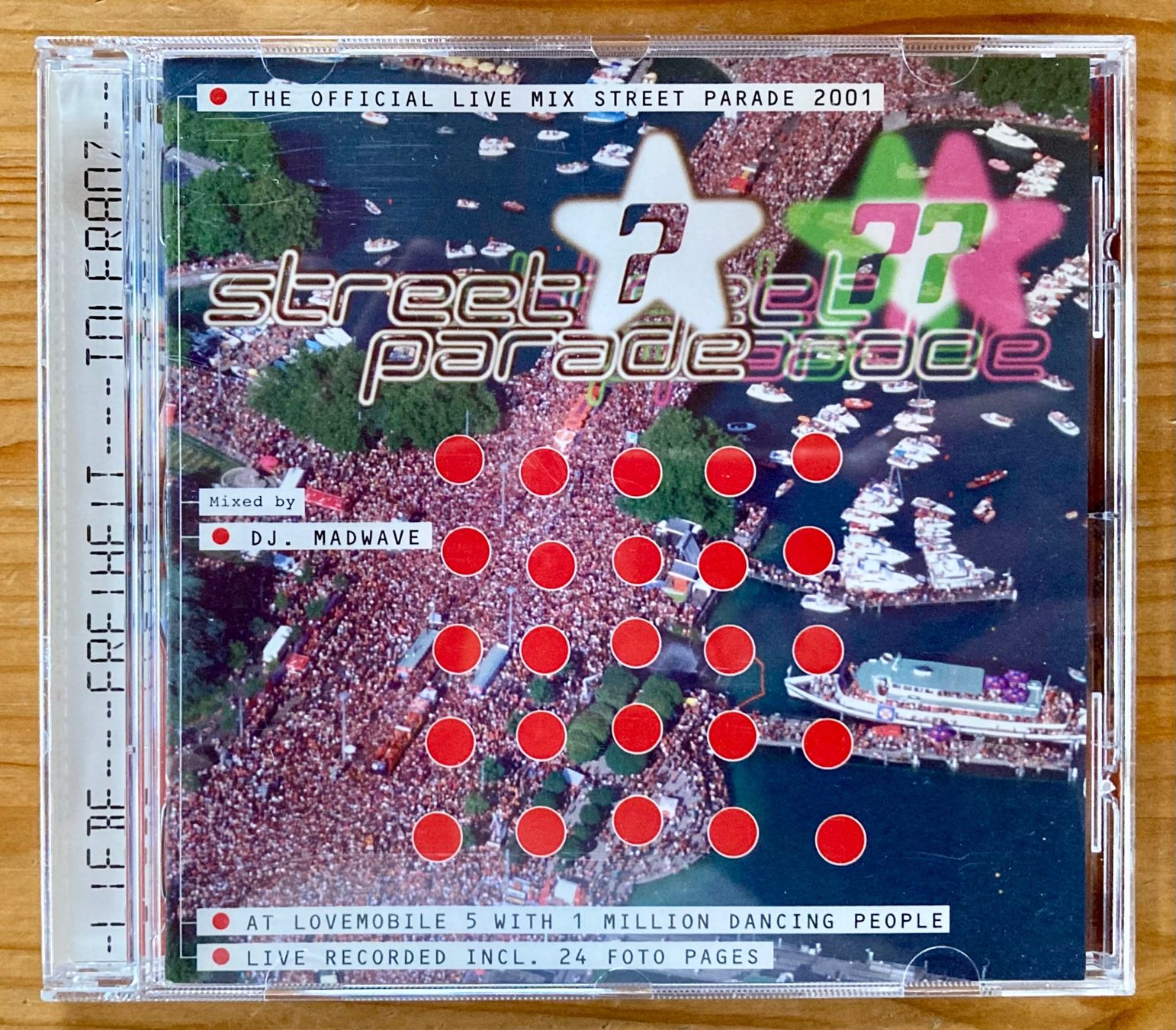 Street Parade 2001 Live-Mix - DJ Madwave (TBA Records, 2001) (Neu ...