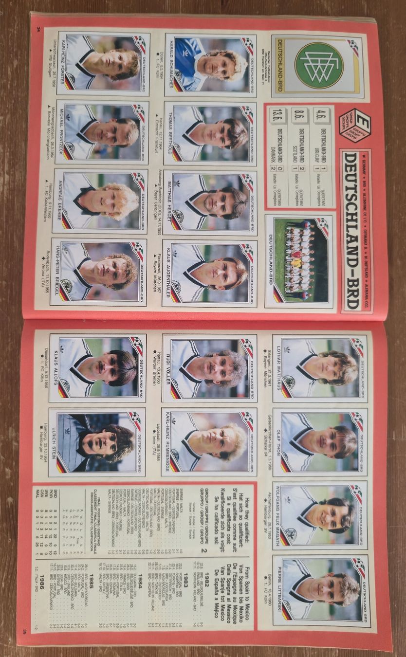 Panini Album: Album Mexique 86 Panini complet – Usato da Courtion venduto da RuiBraga 7