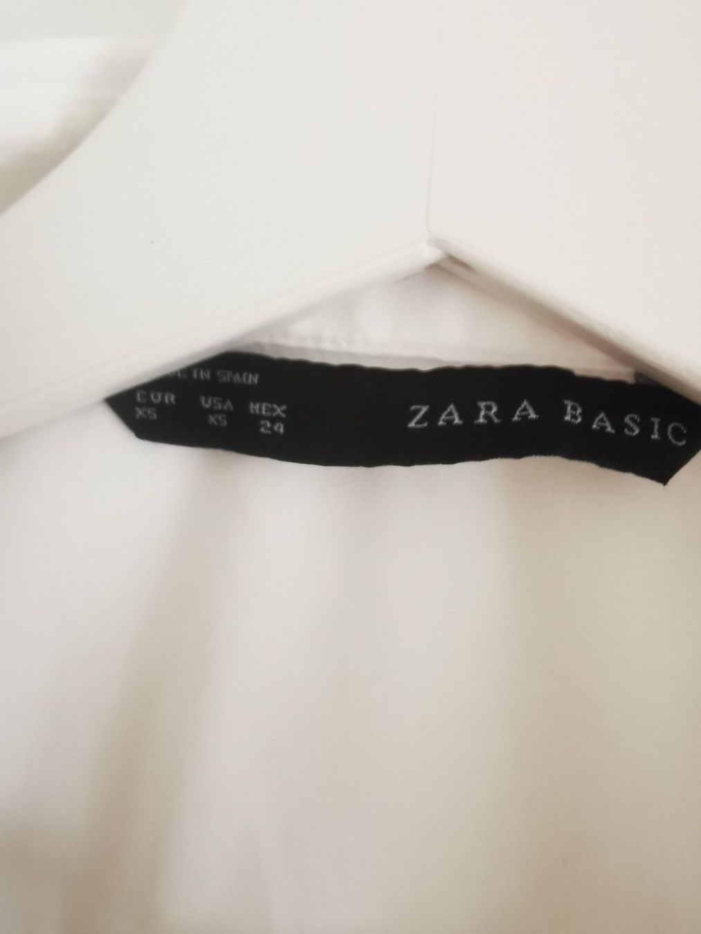 Zara Blusen: Zara Basic Weiss Hemd Gr. XS, Top Zustand – Gebraucht aus Niedergösgen von lil_s6k8 1