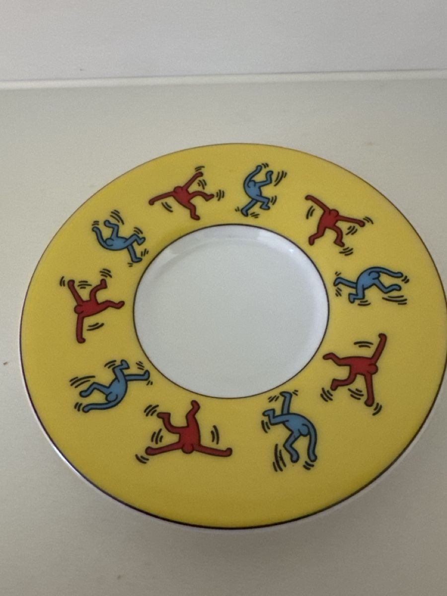 Pfister Tazze: Espressotasse mit Unterteller Keith Haring – Nuovo (secondo la descrizione) da Unterentfelden venduto da Loonah 1
