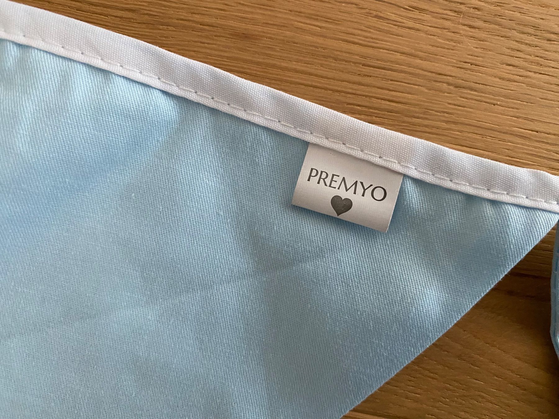 Bandiere: Wimpel Stoff hellblau - Gesamtlänge ca 140cm – Nuovo (secondo la descrizione) da Einsiedeln venduto da PaedeK84 3