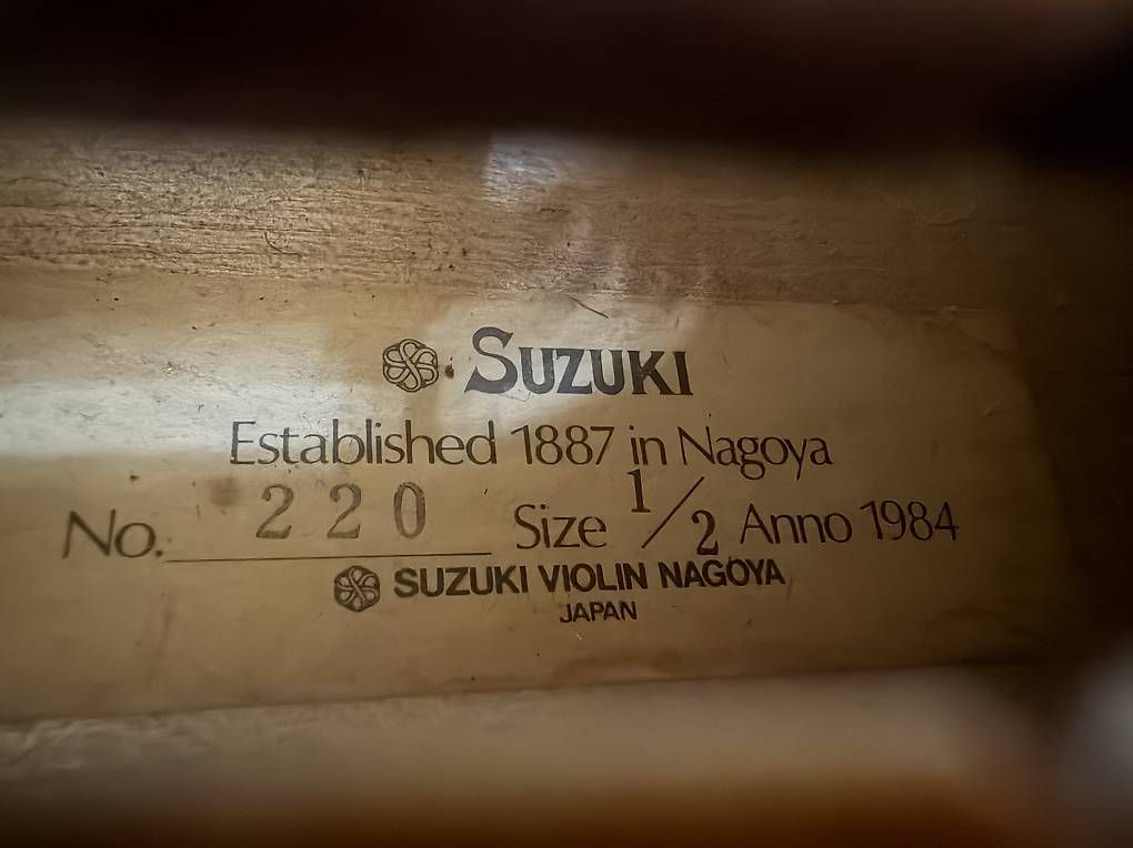 Suzuki Strumenti musicali: Violon 1/2 Suzuki 1984 – Usato da Onex venduto da Mureca 4