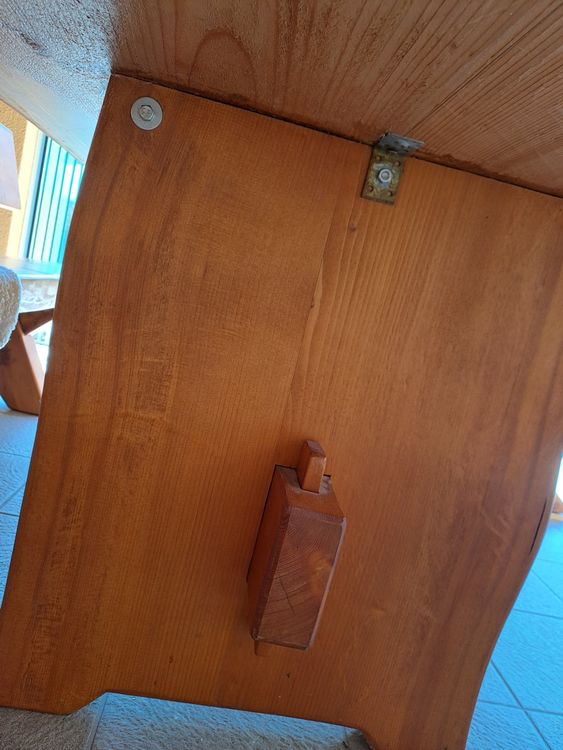 Set di tavolo e panche: Tischset aus massivem Tannenholz / echtes Handwerk / Unikat – Usato da Andwil TG venduto da Natur5 7