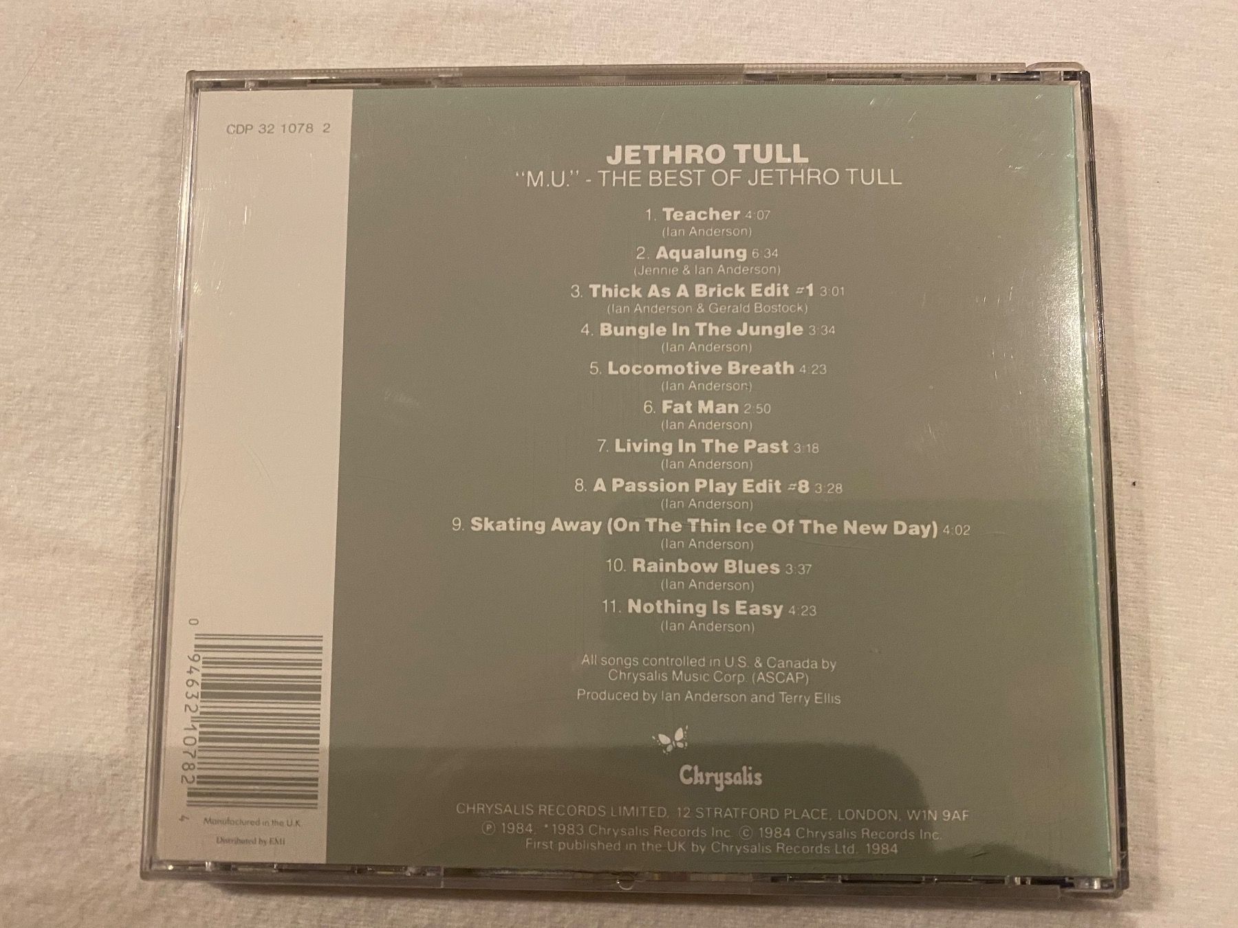 CDs: Jethro Tull - Back Catalogue – Neuf (Voir description) à Duggingen par Kisha010 2