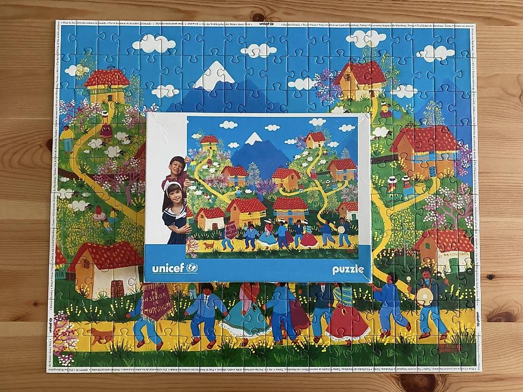 Puzzle: Unicef Vintage Puzzle 200 Teile – Usato da Muttenz venduto da Bugijeta 1
