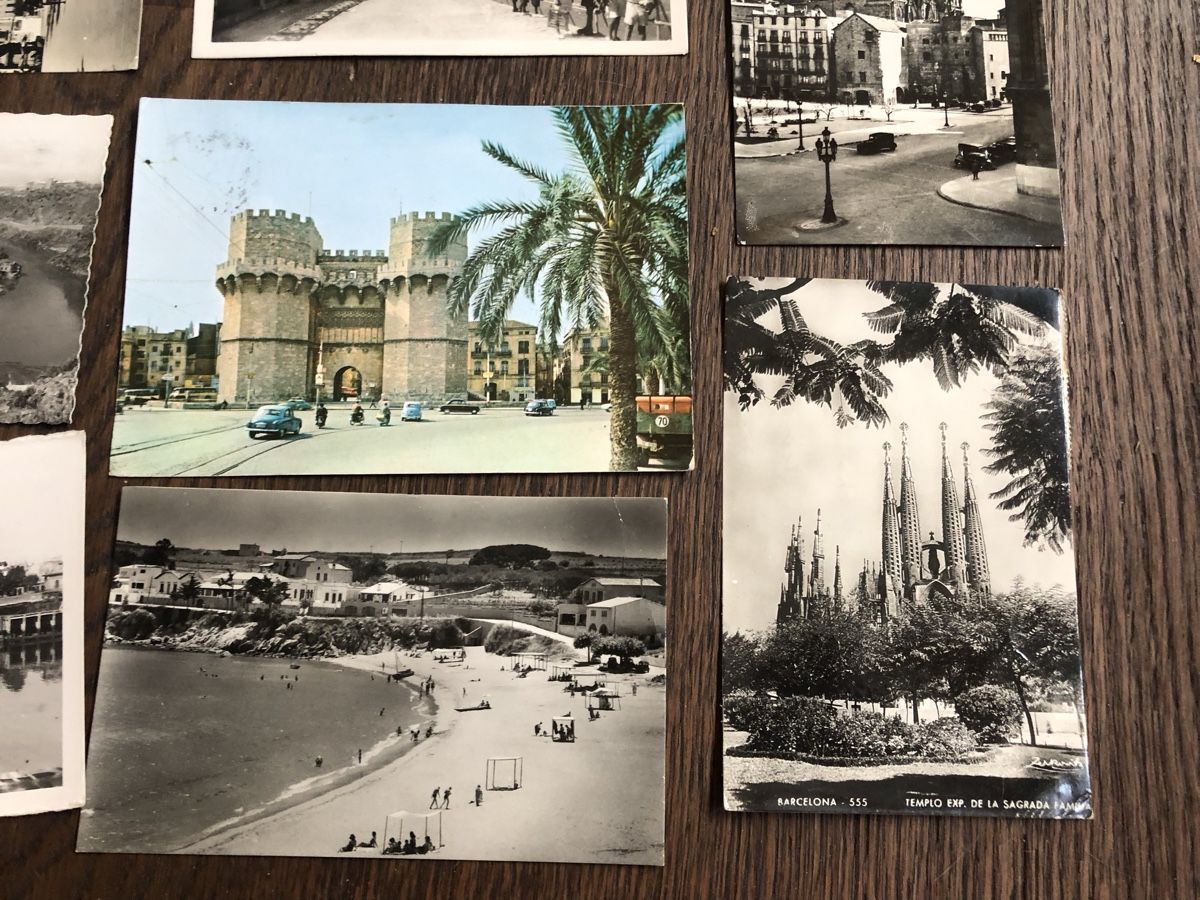 Cartoline postali: 8 alte Ansichtskarten ESPANA - interessnte Motive – Usato da Lufingen venduto da Rac0 1