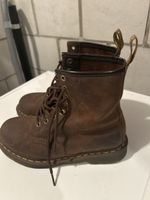 Dr. Martens Stiefel braun Leder gebrauchter Zustand