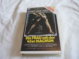 VHS 80s Erstausgabe - Die Frau mit der 45er Magnum