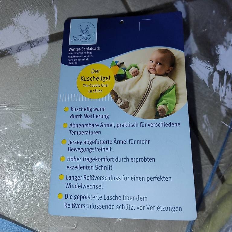 Sacchi a pelo: Neuer Sterntaler Schlafsack 110cm – Usato da Ebnat-Kappel venduto da Schneehas20 2