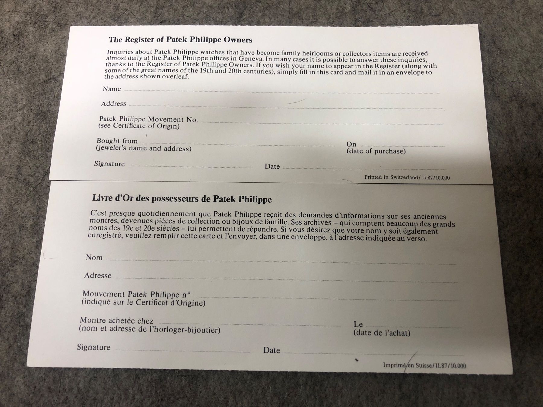 Patek Philippe Orologi: Patek Philippe – Nuovo (secondo la descrizione) da Schaffhausen venduto da JohnT02 4