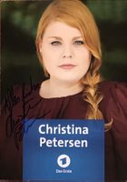 Christina Petersen Autogramm signiert Foto 10x15cm