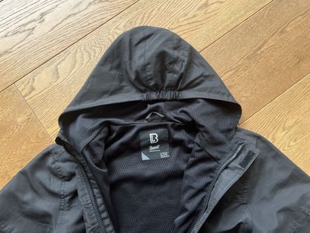 Brandit Übergangsjacke, Gr 170-176, Schwarz