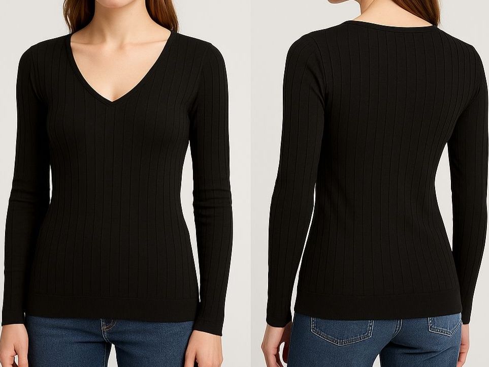 Vero Moda T-shirt: 🌿 Vero Moda Schwarz Gr S Langarm Shirt Herbst basic office – Usato da Vinelz venduto da Messer2007 1