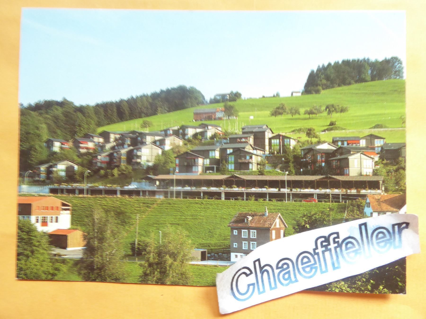 Ansichtskarten: 9100 Herisau  AR, Siedlung  Obermoosberg – Gebraucht aus Zürich von Chaeffeler