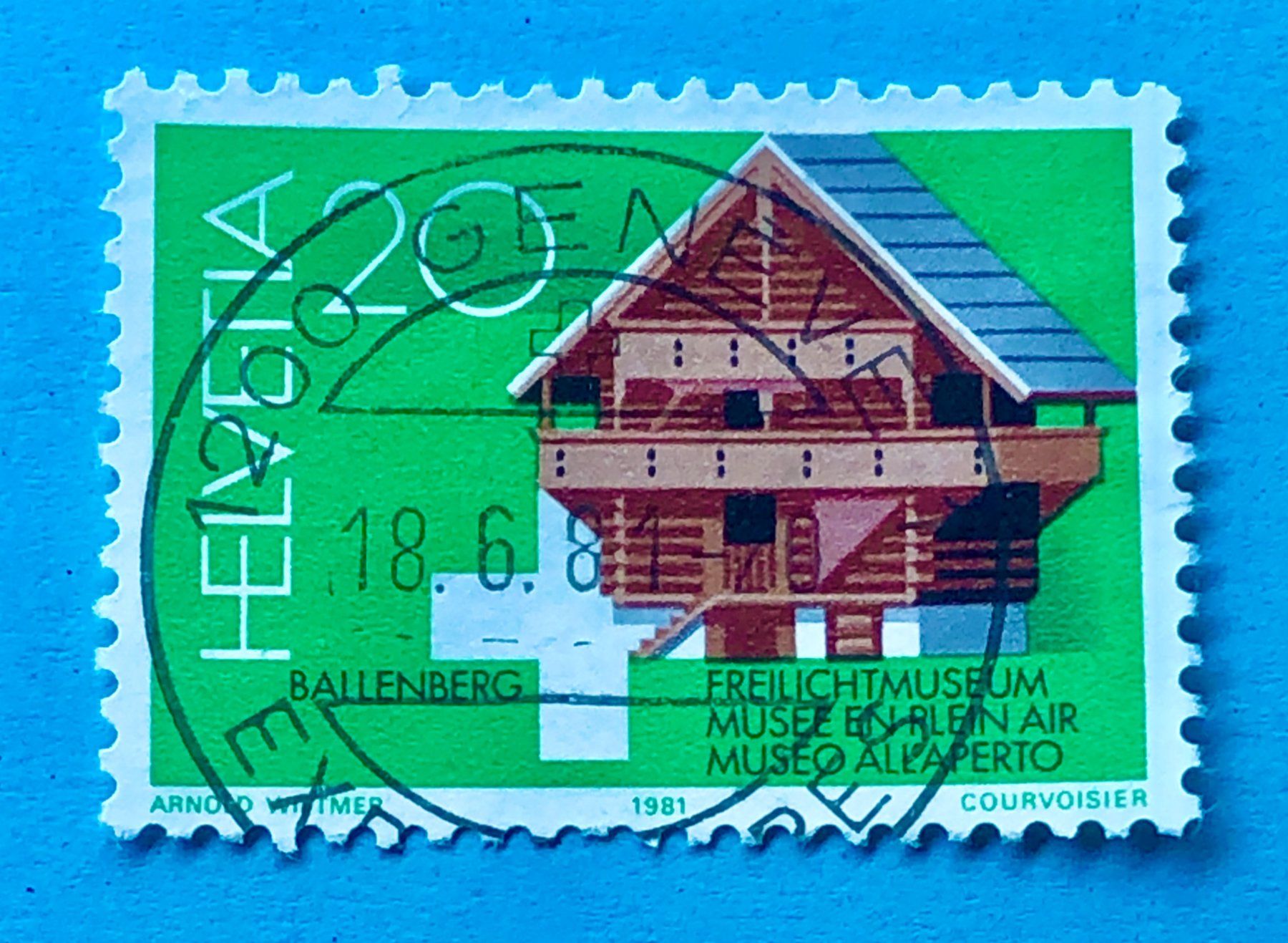 Tutti i francobolli: Nr.649 Stempel  Geneve 1981    – Usato da Aarau venduto da Billa007