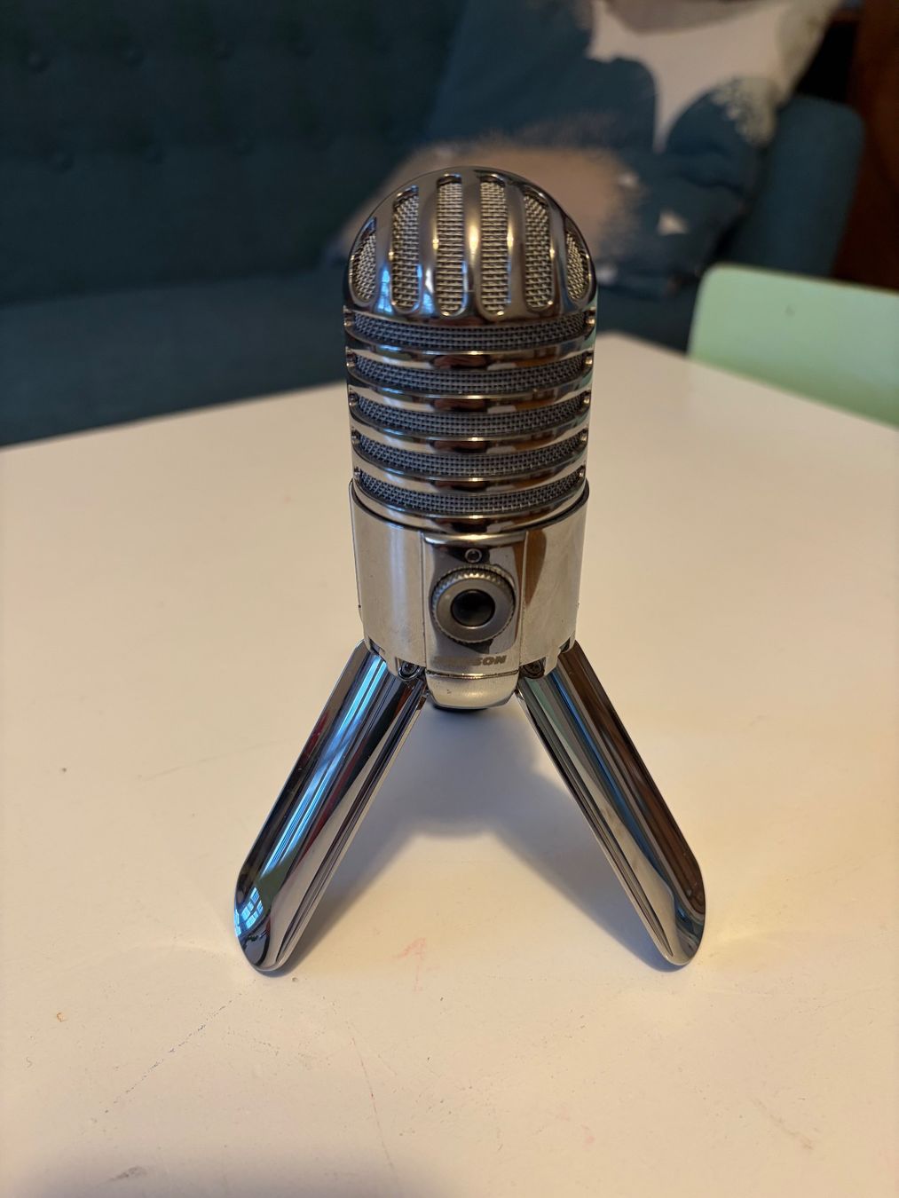Microfoni: Kondensator-Mikrofon Samson Meteor USB + Tisch-Stativ – Usato da Zürich venduto da mmichele