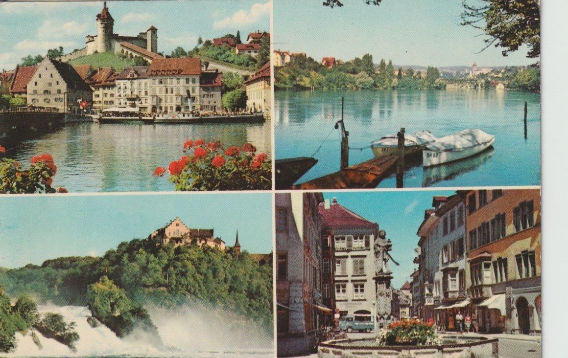 Cartoline postali: AB 218 Schaffhausen, 1940/50 – Usato da Freienbach venduto da Bhaltis