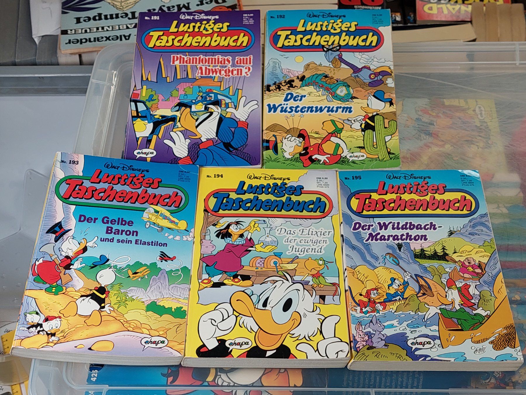 Fumetti: Solid & preiswert: Lustiges Taschenbuch LTB 191-203 (kompl.) – Usato da Oberwil b. Zug venduto da PrimaryBlue 3