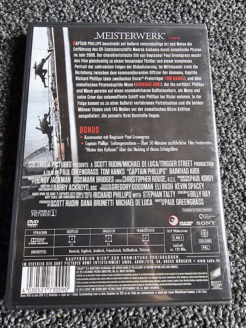 Tutti i DVDs: Captain Phillips (20656) – Usato da Ruswil venduto da jan_bxl5 1