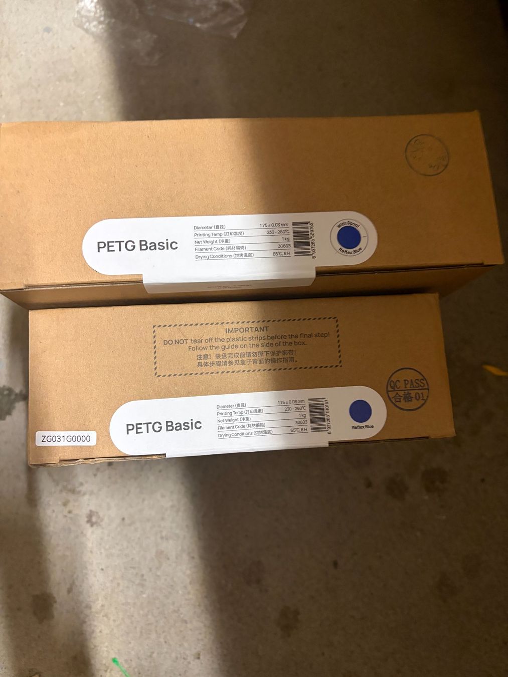 Bambu Lab Imprimante 3D: Bambulab PETG Blau – D'occasion à Längenbühl par AdiM30