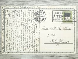 TR72 Carte Postale + Timbre Suisse 1922